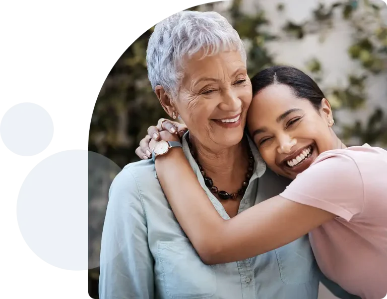 Happy Mum & Daughter
